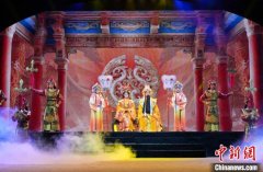 穿越远古演绎神话 山西蒲剧《精卫填海》魅力何